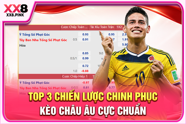 Kèo Châu Âu Hấp Dẫn, +3 Bí Quyết Chuẩn Kiếm Thưởng Lớn Top 3 chiến lược chinh phục kèo châu Âu cực chuẩn